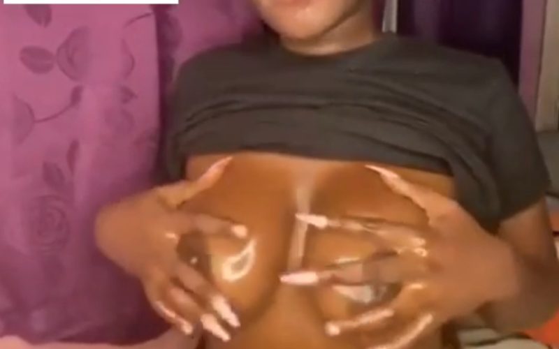 LEAK VIDEO: Erotic Boobs Of Horny Girl