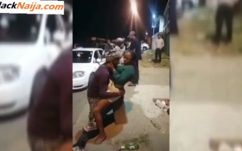LEAK VIDEO: Drunk Guy Happy Moments With Street Hooker