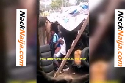 LEAK VIDEO: Mechanic caught nacking secondary school student in his shop