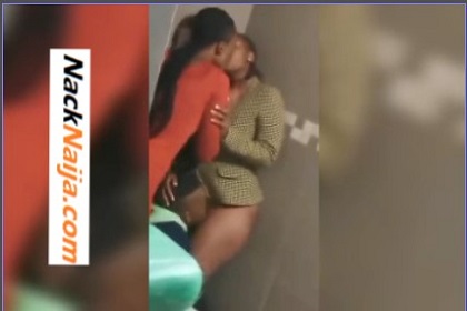LEAK VIDEO: 3 Workers caught sexing in the toilet room