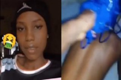 LEAK VIDEO: Chopping person serious GF just because of 2K naira