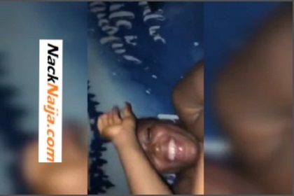 LEAK VIDEO: The ogogoro seller pussy is so dry