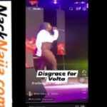 VIDEO: Female Ghanian Artist Naked On Stage During The Borborbor Festival Ghana VIDEO: Female Ghanian Artist Naked On Stage During The Borborbor Festival Ghana