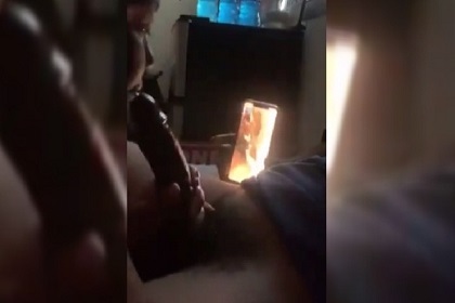 VIDEO: Sucking My Dick While Watching Bluefilm