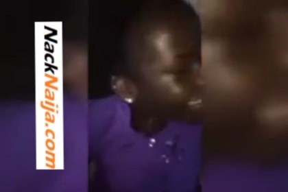VIDEO: Chopping the little young girl in a BRT bus