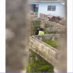 VIDEO: They were caught doing it in an uncompleted building They were caught fucking in an uncompleted building