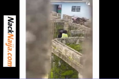 They were caught fucking in an uncompleted building