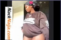 VIDEO: Mzansi lady with a big ass twerks naked on Instagram Live