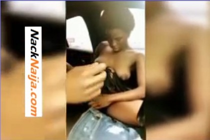 VIDEO: Kumasi girl Frema fucking raw in Trotro car