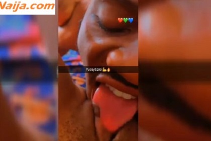 VIDEO: Nigeria guy wins pussy eater of the year