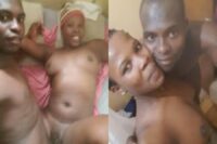 Kenyan couple shared their naked bedroom pics online Kenyan local couple shared their naked bedroom pics online
