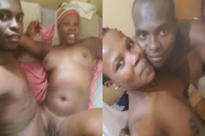 Kenyan local couple shared their naked bedroom pics online