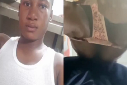 VIDEO: She drops her panties down for her school boyfriend to fuck