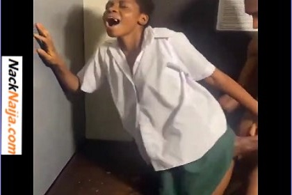 VIDEO: Doggie before leaving for school