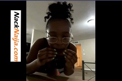 VIDEO: Nacking the young girl in her father's house