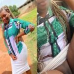 Naija girl opens her gown upskirt as she flash her toto pics Naija girl opens her gown upskirt as she flash her toto pics
