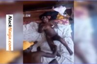 The ceiling camera caught my wife cheating when I had gone to work