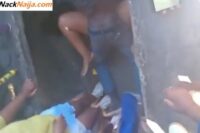 VIDEO: Drunk couples fucking publicly in Tema while people watch