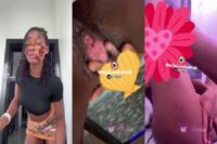 VIDEO: Naija TikToker “Ashly_Barely” fingers her toto on camera