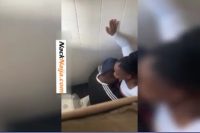 VIDEO: 2 students caught making love in school toilet