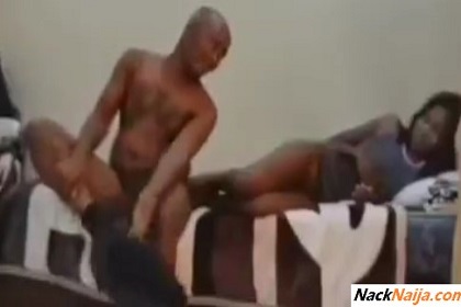 VIDEO: Nairobi man nacking his wife's visitor