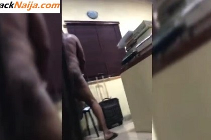 VIDEO: Caught lecturer nacking a student