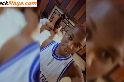 LEAKED VIDEO: Recording his guy nacking runs girl