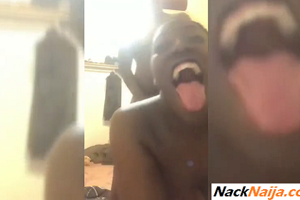 VIDEO: Liala recording while her guy pounds her from behind