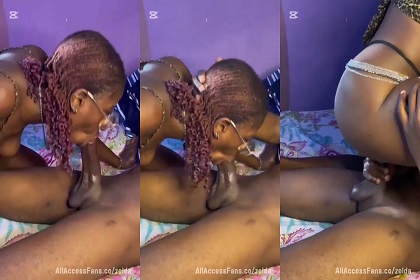 VIDEO: Naija Twitter girl “Hydonni” sucked and fucked the dick very well