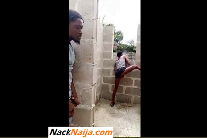 VIDEO: I pound her very well in an uncompleted building