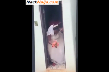 VIDEO: Caught being fucked by her ex during her wedding